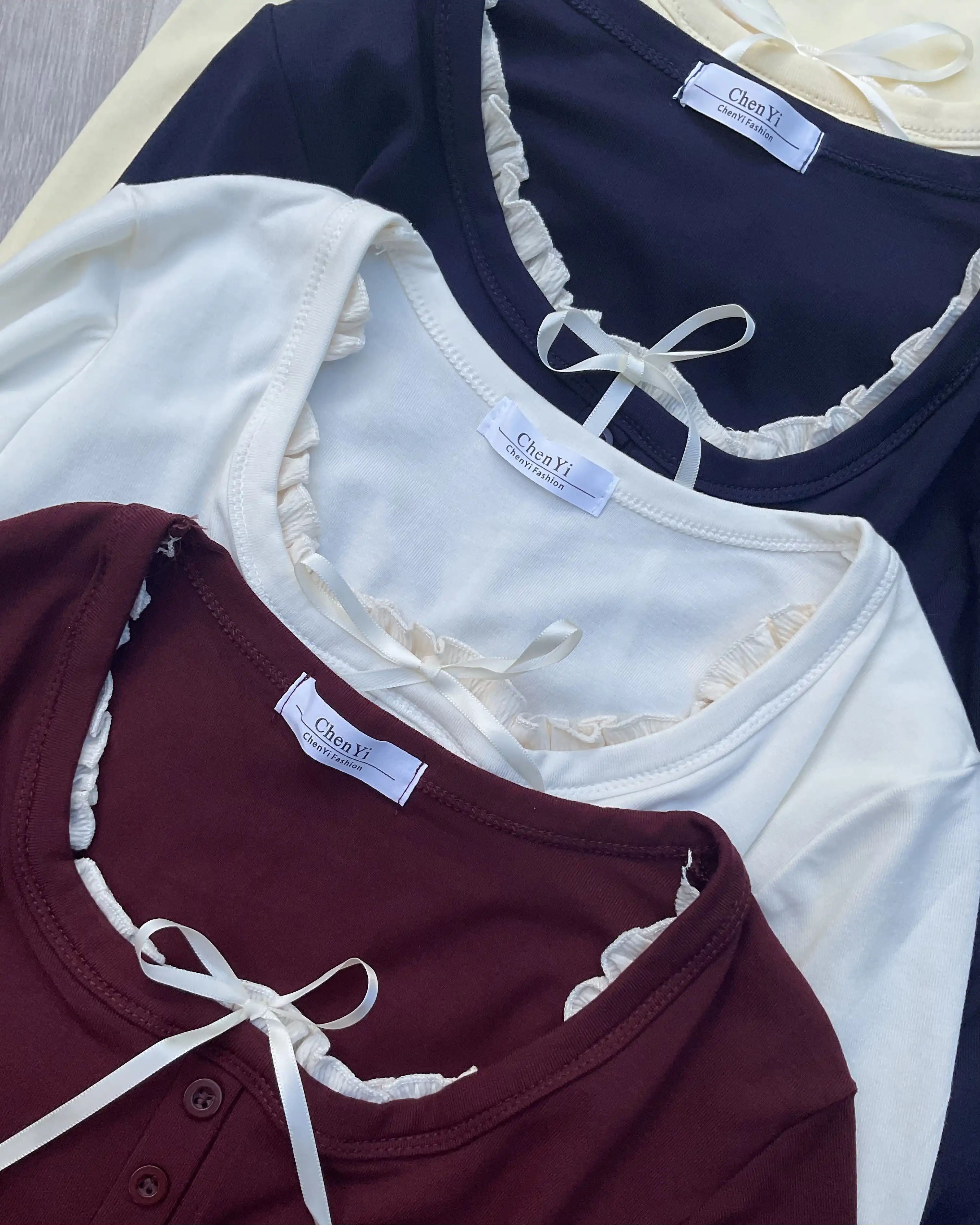 Product image of Pinterest Girl Henley Top 🎀