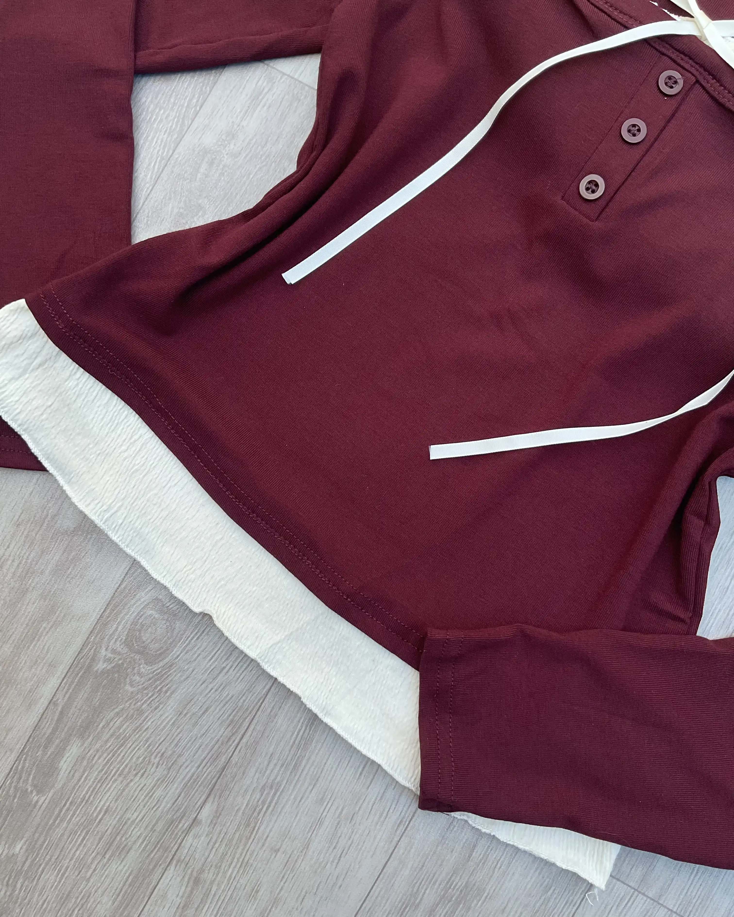 Product image of Pinterest Girl Henley Top 🎀