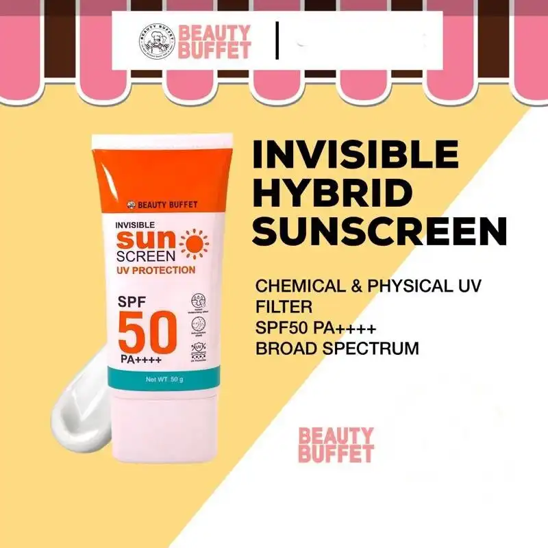 Product image of Invisible Sunscreen UV Protection SPF 50 PA++++ (Lightweight, Transparent, Non-Sticky) - Beauty Buffet