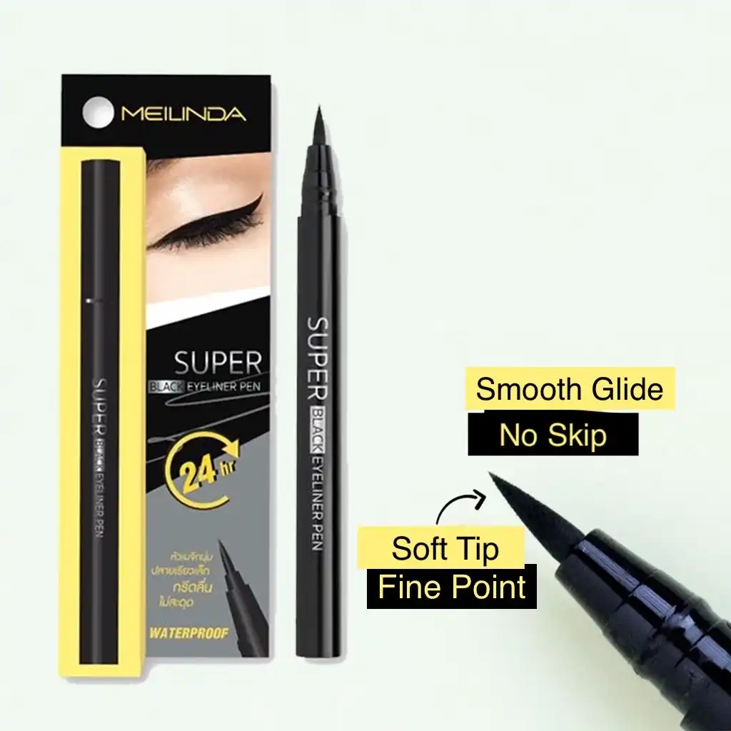 Product image of Super Black Eyeliner Pen  - Meilinda