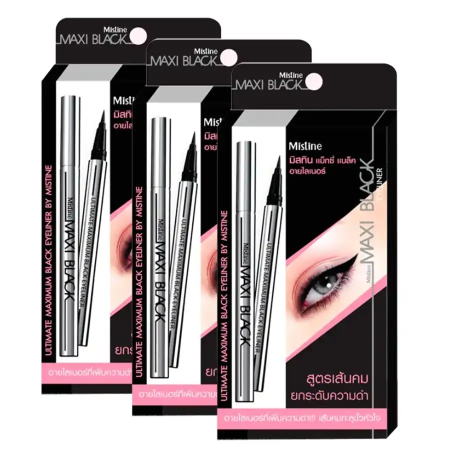 Product image of Maxi Black Eyeliner 1g  - Mistine