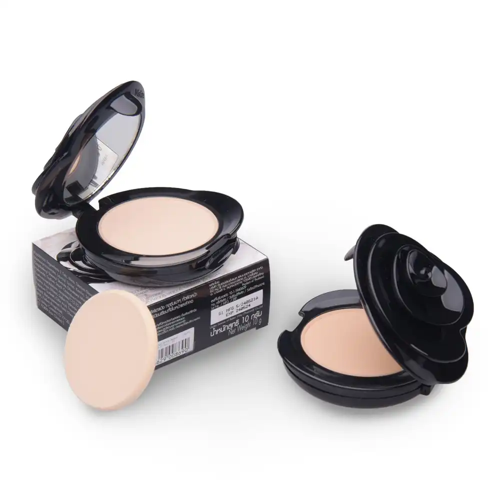Product image of May Flowers Triple Cover Powder SPF 25 PA++ - Pressed Powder - Mistine