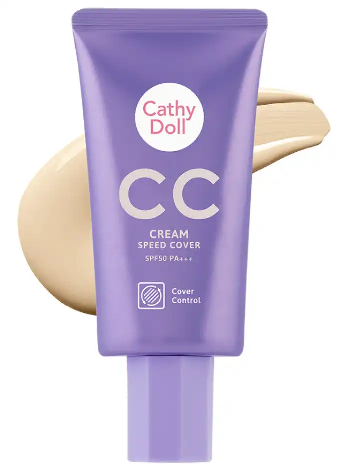 Product image of CC Cream – Speed Cover SPF 50 PA+++ – Cathy Doll
