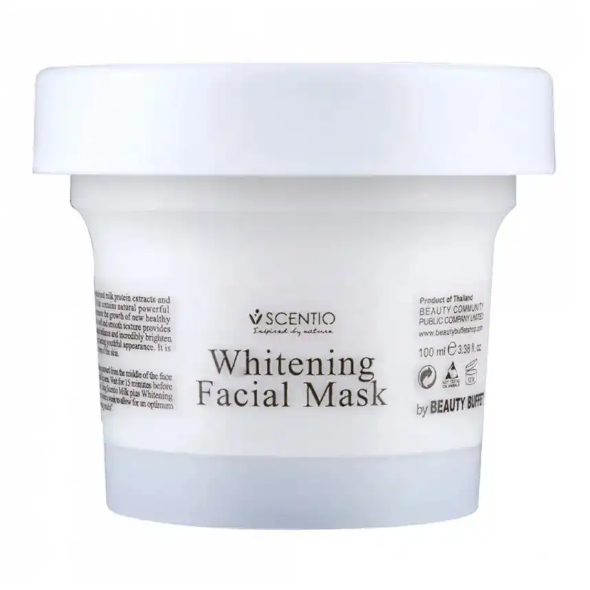 Product image of Scentio Milk Plus Whitening Q10 Facial Mask – Anti-Aging Mask - Beauty Buffet