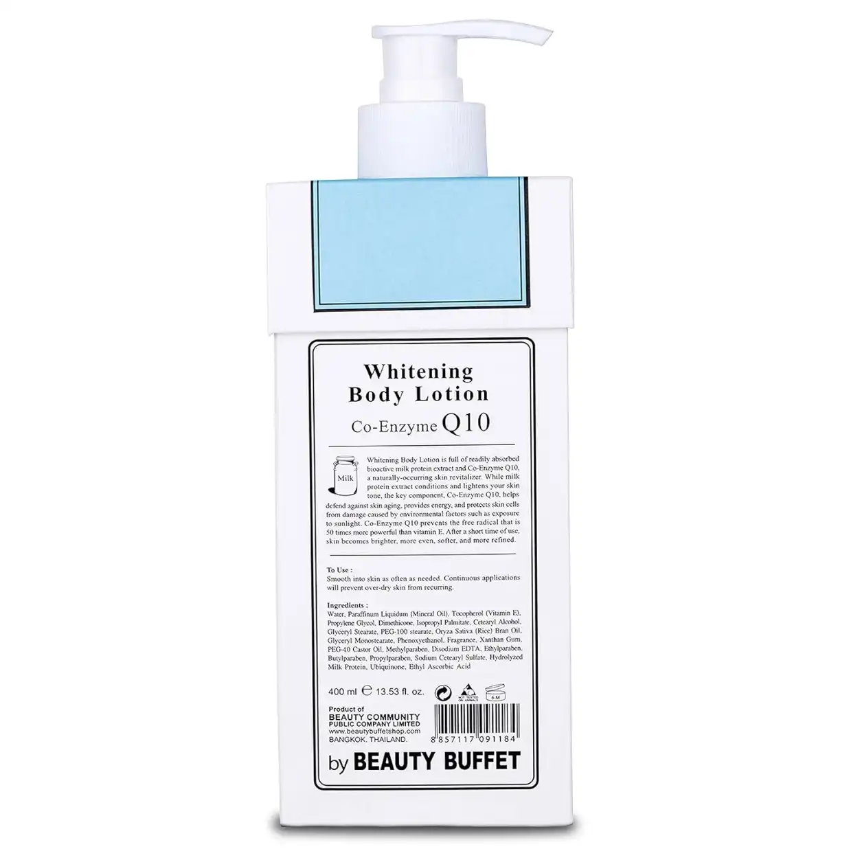 Product image of Scentio Brightening Body Lotion Co-Enzyme Q10 – Whitening & Anti-Aging Moisturizer - Beauty Buffet