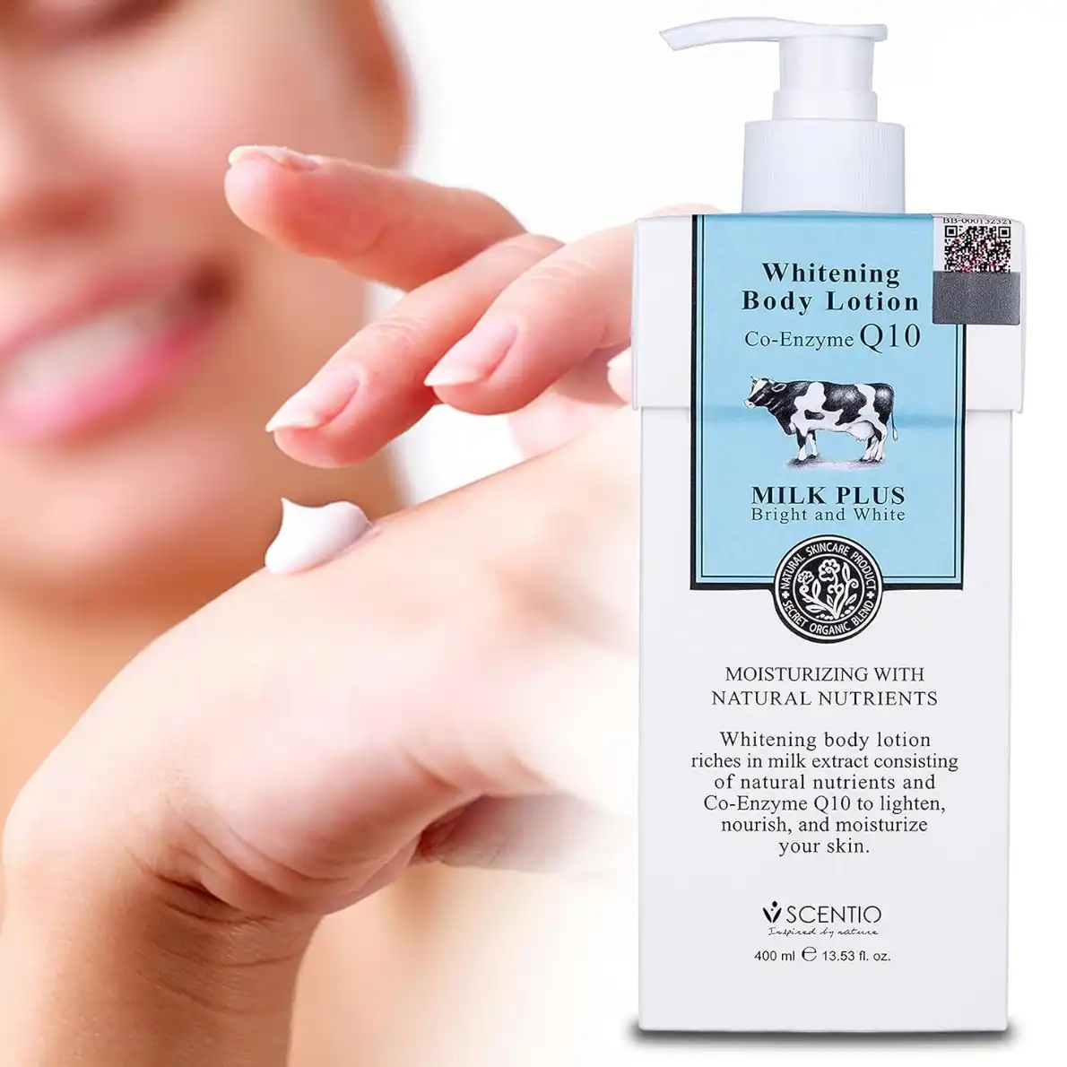 Product image of Scentio Brightening Body Lotion Co-Enzyme Q10 – Whitening & Anti-Aging Moisturizer - Beauty Buffet