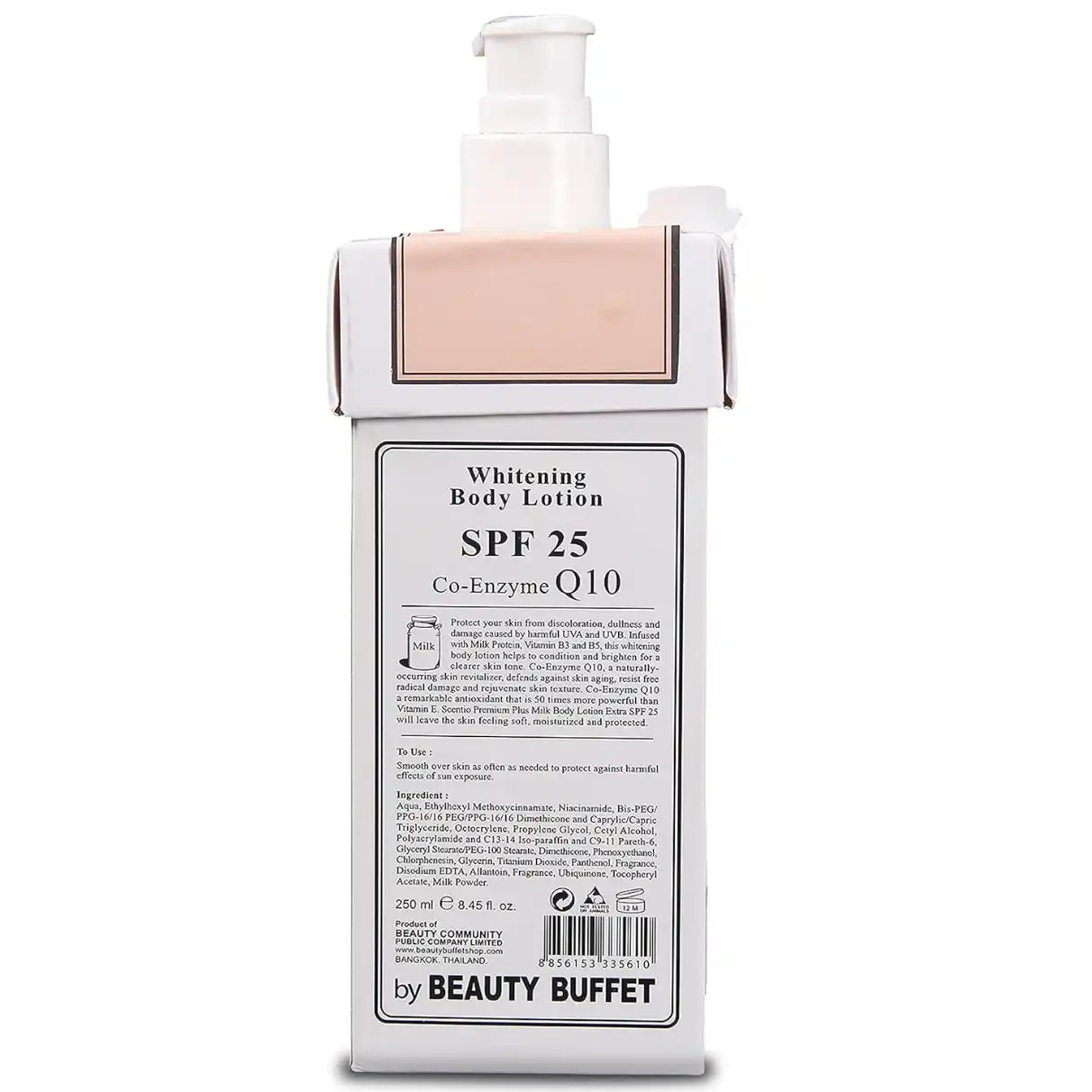 Product image of Scentio Milk Plus Brightening Body Lotion Extra SPF25 – Whitening & UV Protection Moisturizer - Beauty Buffet