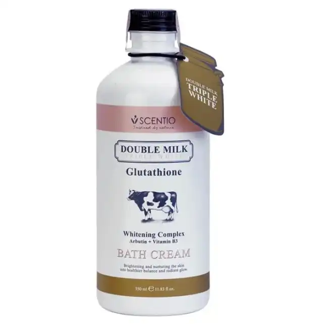 Product image of Scentio Double Milk Triple Bright Bath Cream – Whitening & Nourishing Body Wash - Beauty Buffet
