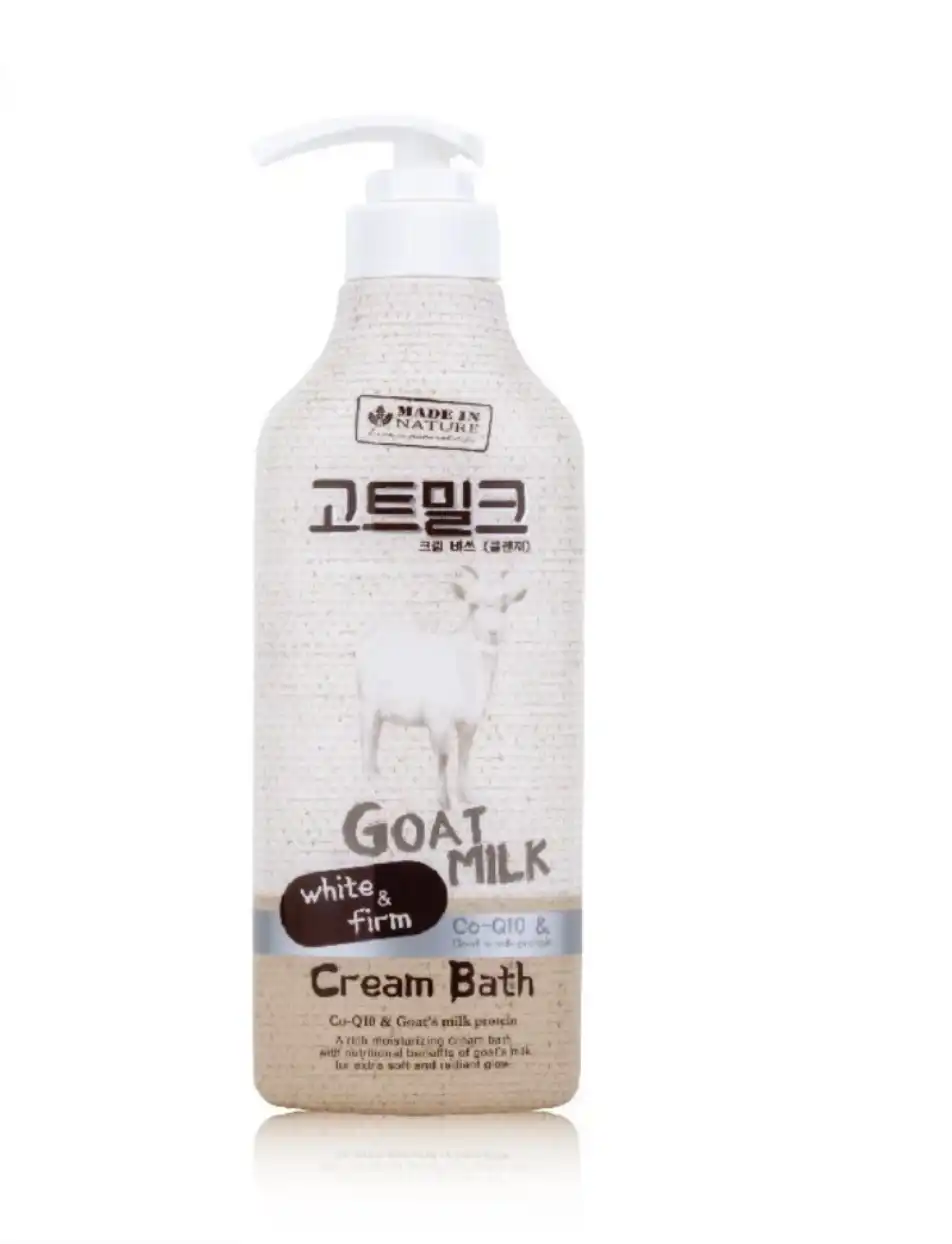 Product image of Made in Nature Goat Milk Cream Bath – Moisturizing & Rejuvenating Body Wash - Beauty Buffet