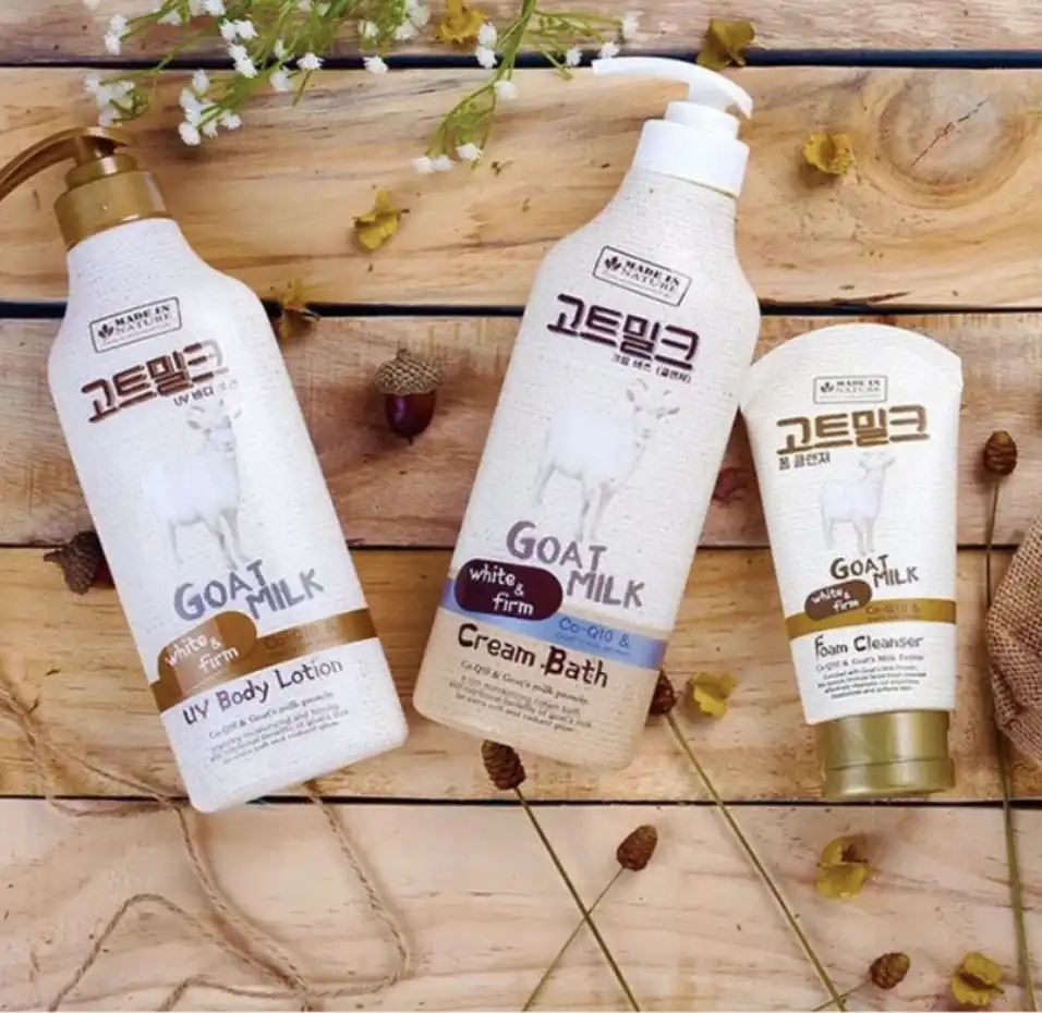 Product image of Made in Nature Goat Milk Cream Bath – Moisturizing & Rejuvenating Body Wash - Beauty Buffet