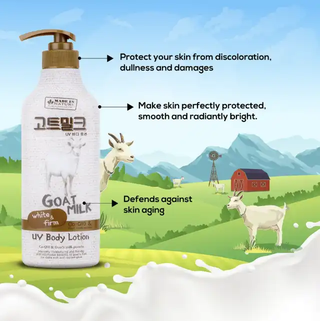 Product image of Made in Nature Goat Milk Body Lotion – Deep Moisturizing & Nourishing Lotion - Beauty Buffet