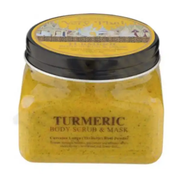Product image of Scentio Very Thai Turmeric Body Scrub & Mask – Brightening Herbal Exfoliator (300 g) - Beauty Buffet