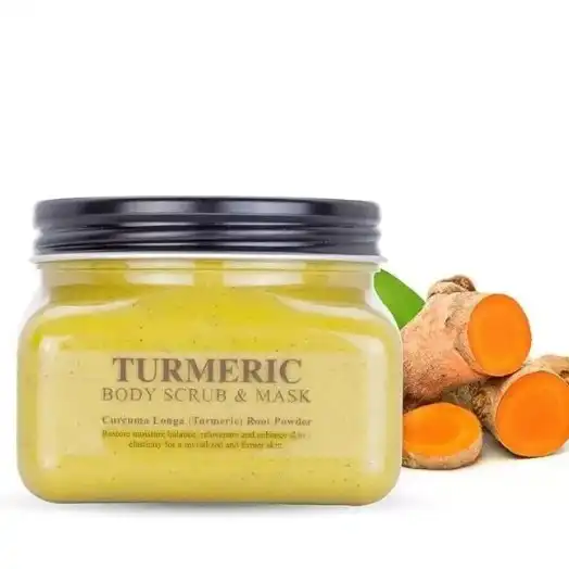 Product image of Scentio Very Thai Turmeric Body Scrub & Mask – Brightening Herbal Exfoliator (300 g) - Beauty Buffet