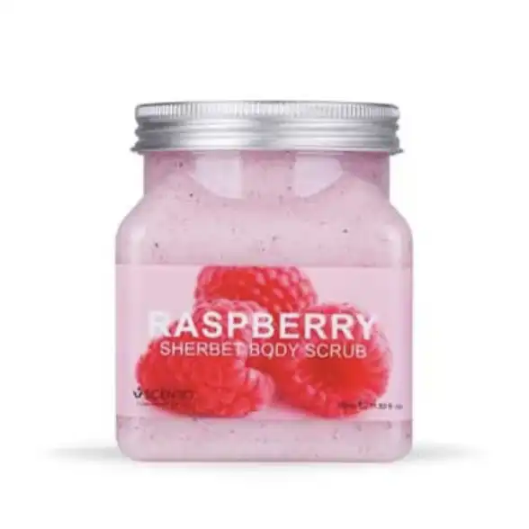 Product image of Scentio Sherbet Body Scrub Collection – Raspberry, Apricot & Avocado (350 ml) - Beauty Buffet