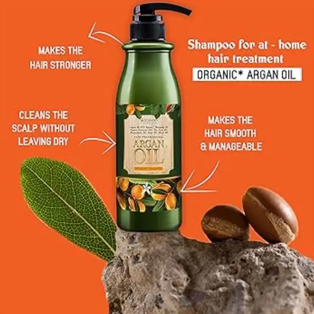 Product image of Scentio Hair Professional Argan Oil Therapy Shampoo – Moisture Repair & Shine - Beauty Buffet