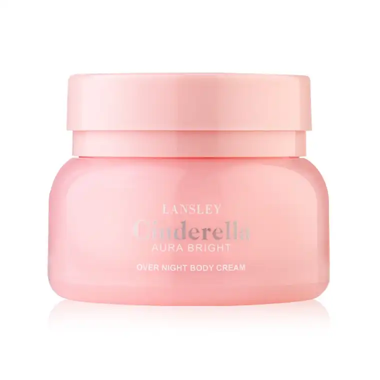 Product image of Lansley Cinderella Aura Bright Overnight Body Cream 125gram -  Whitening & Moisturizing Night Cream  - Beauty Buffet