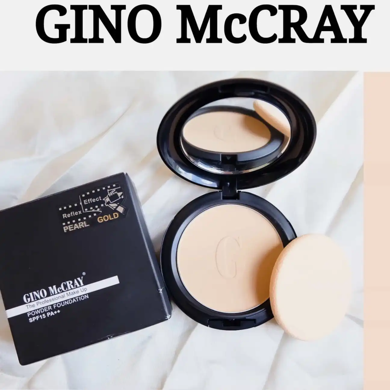 Product image of Powder Foundation SPF15 – Gino McCray The Professional Make-Up  - Beauty Buffet
