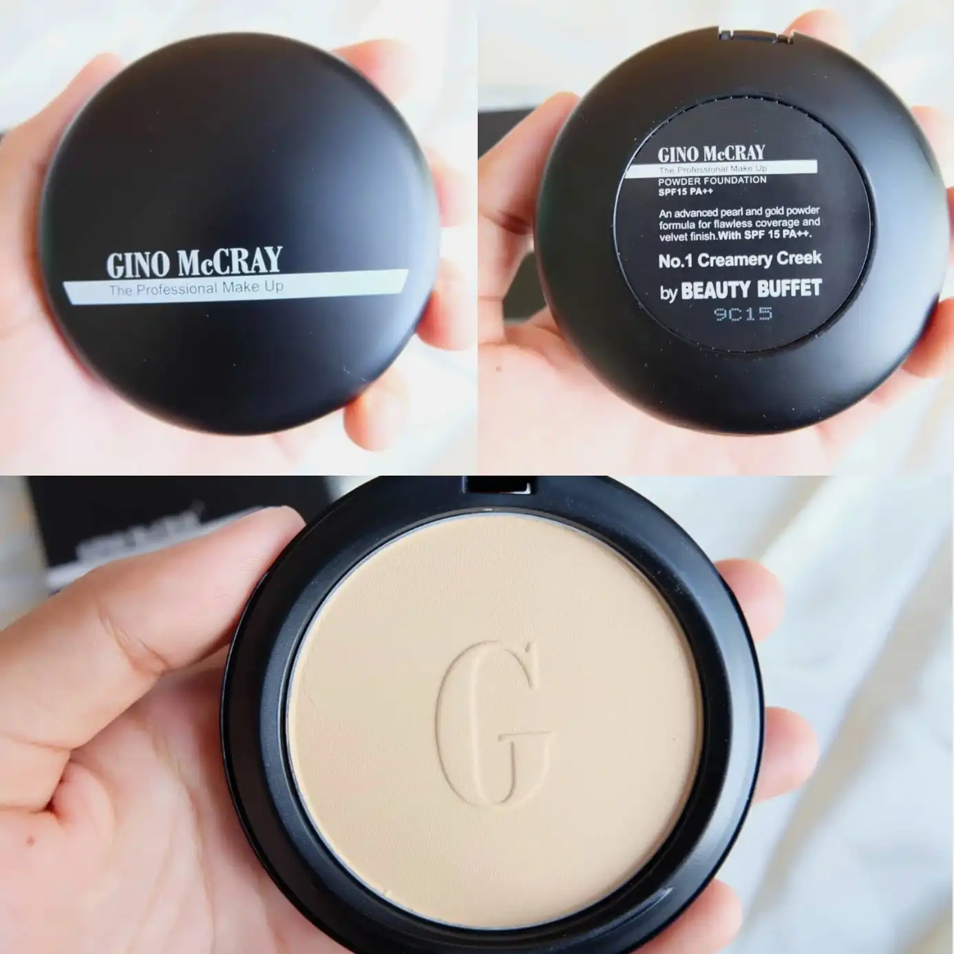 Product image of Powder Foundation SPF15 – Gino McCray The Professional Make-Up  - Beauty Buffet