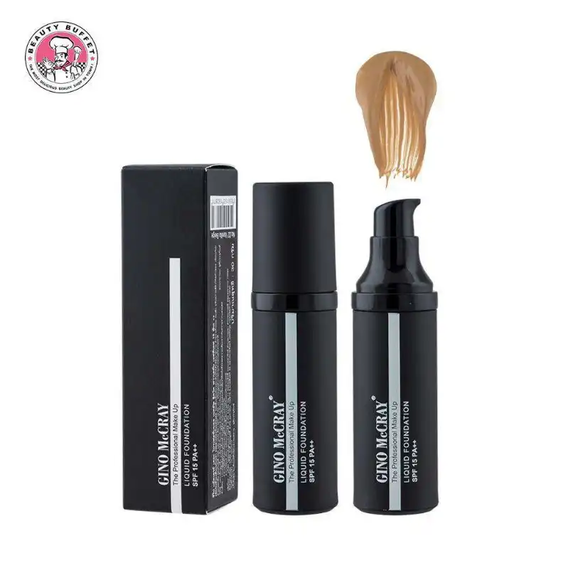 Product image of Liquid Foundation SPF 15 – Gino McCray The Professional Makeup - Beauty Buffet