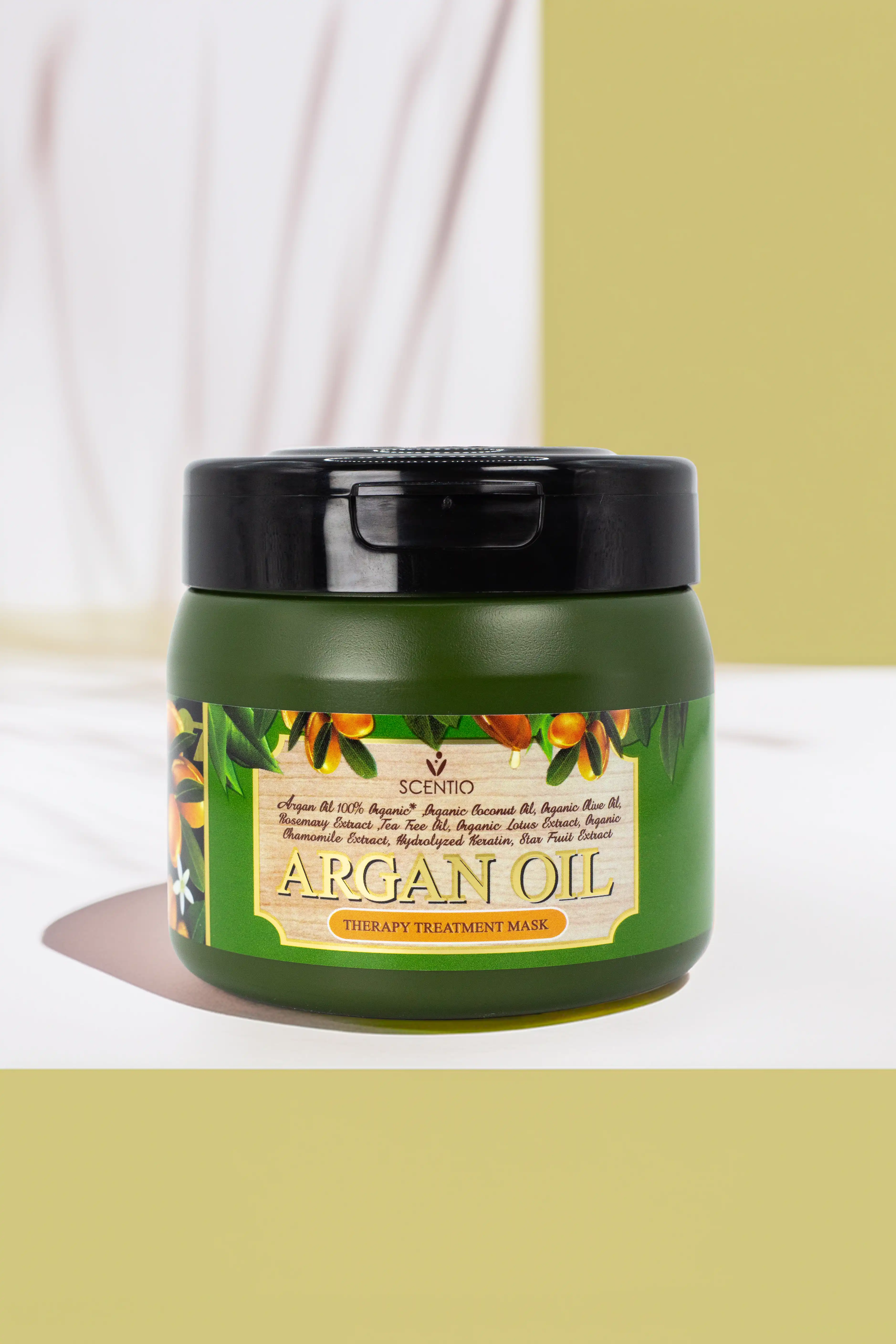 Product image of Scentio Hair Professional Argan Oil Therapy Treatment Mask – Deep Repair & Shine  - Beauty Buffet