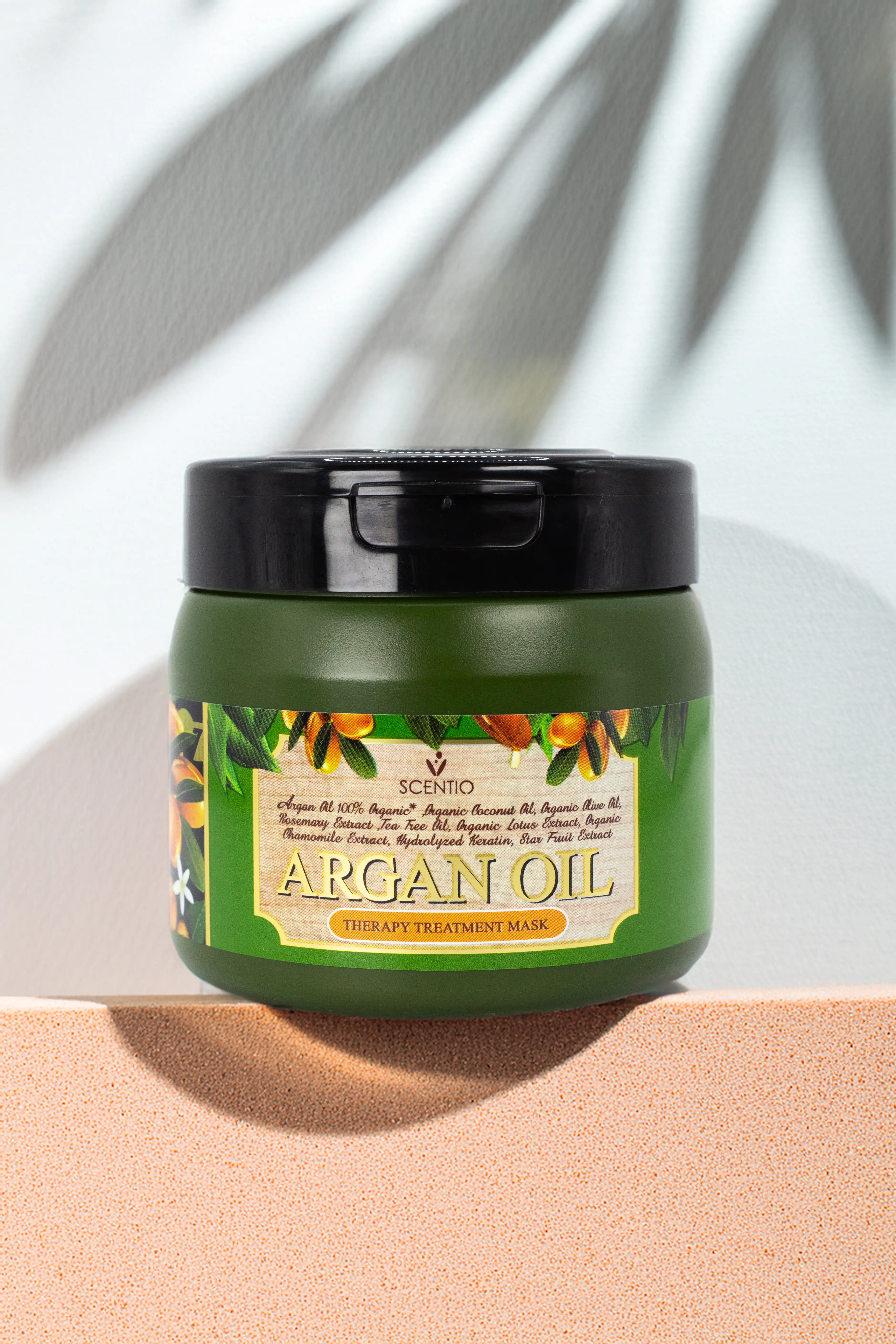 Product image of Scentio Hair Professional Argan Oil Therapy Treatment Mask – Deep Repair & Shine  - Beauty Buffet