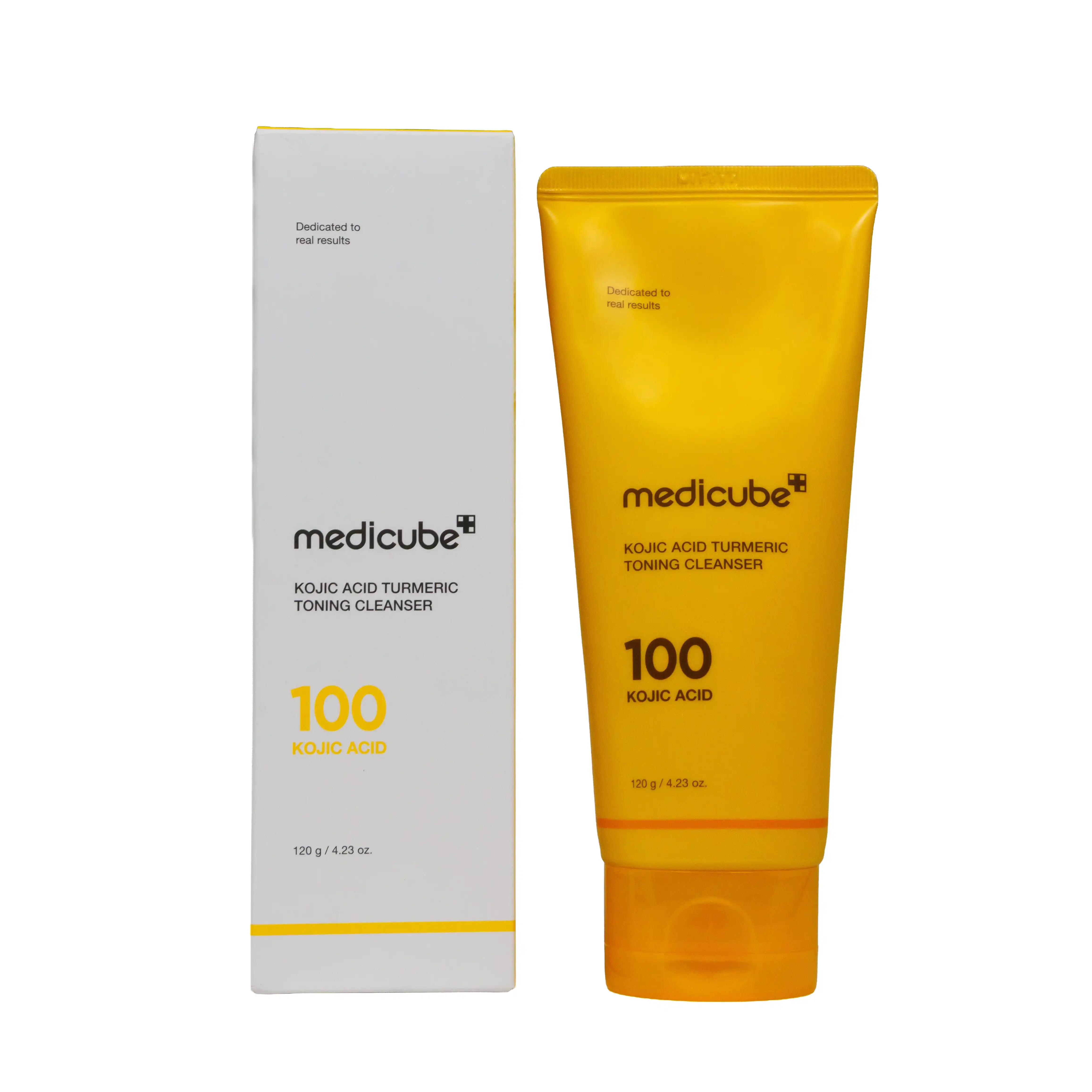 Product image of Medicube Kojic Acid Turmeric Toning Cleanser – Brightening Face Wash for Dark Spots (120g)