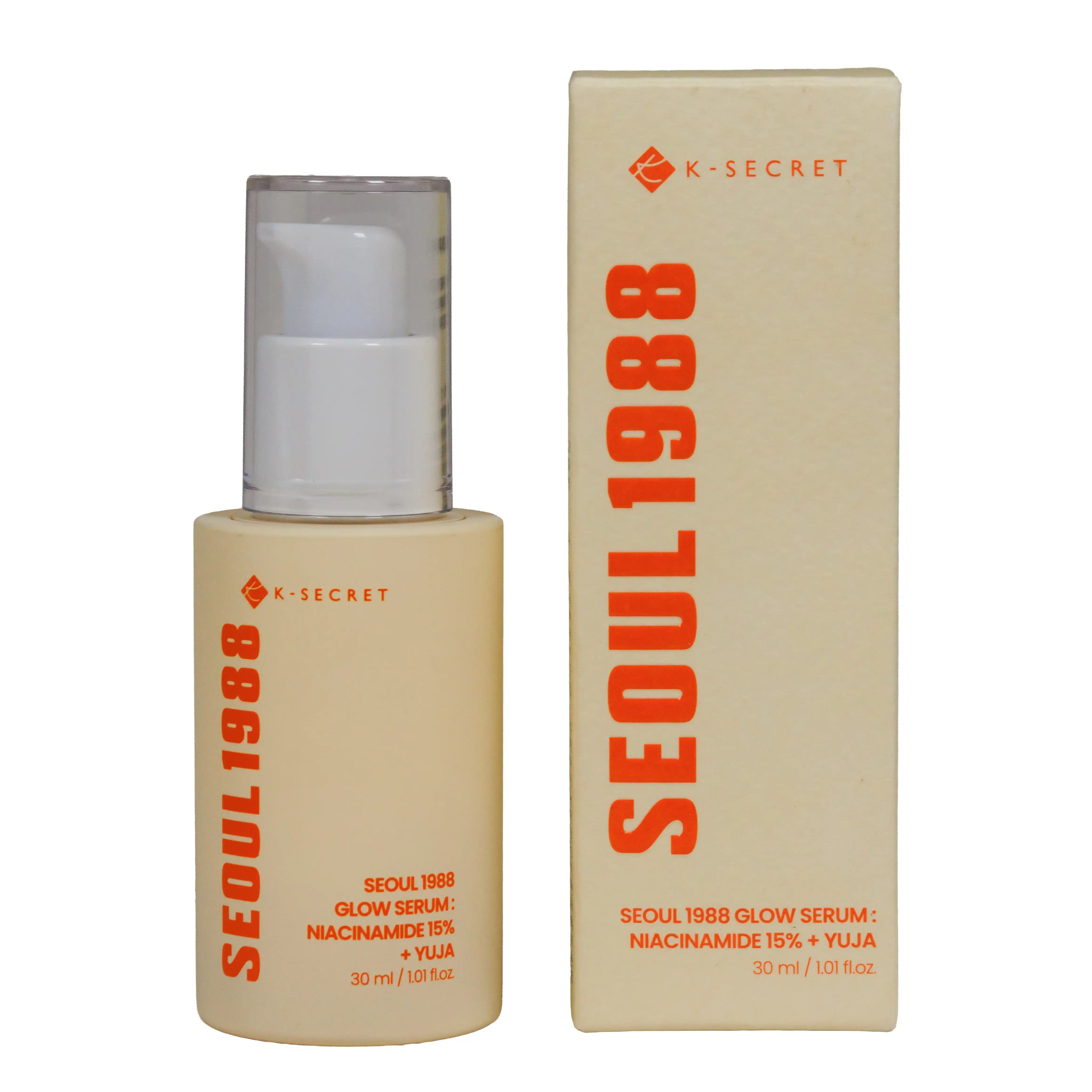 Product image of K-Secret Seoul 1988 Glow Serum – Niacinamide 15% + Yuja (30ml)