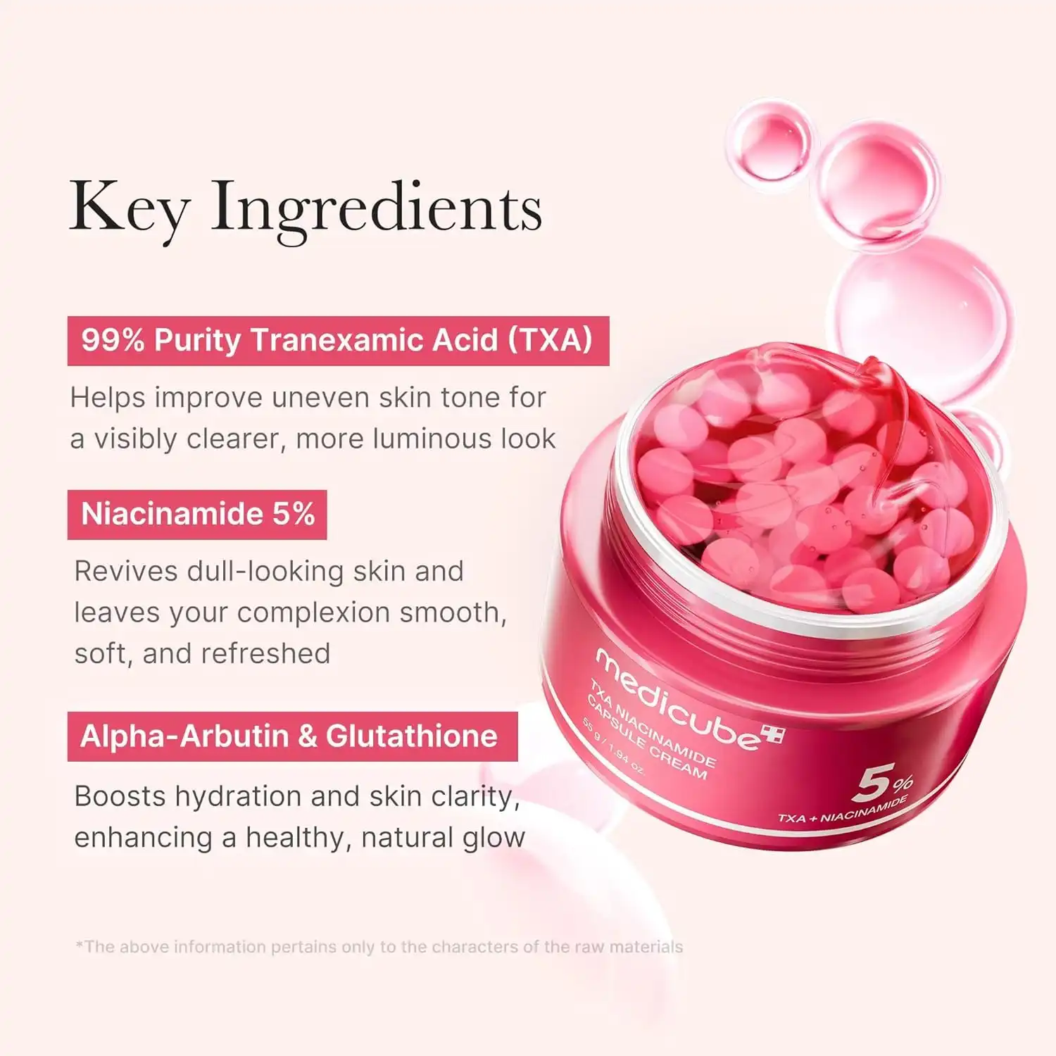 Product image of Medicube TXA Niacinamide Capsule Cream (55g)