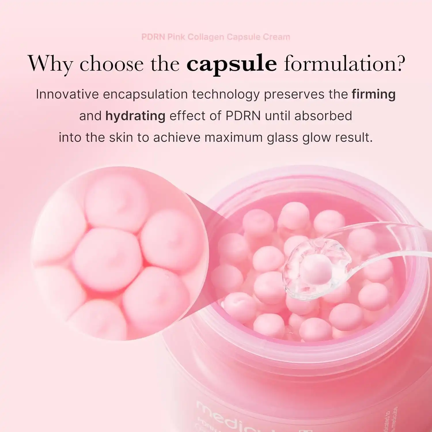 Product image of Medicube PDRN Pink Collagen Capsule Cream (55g)