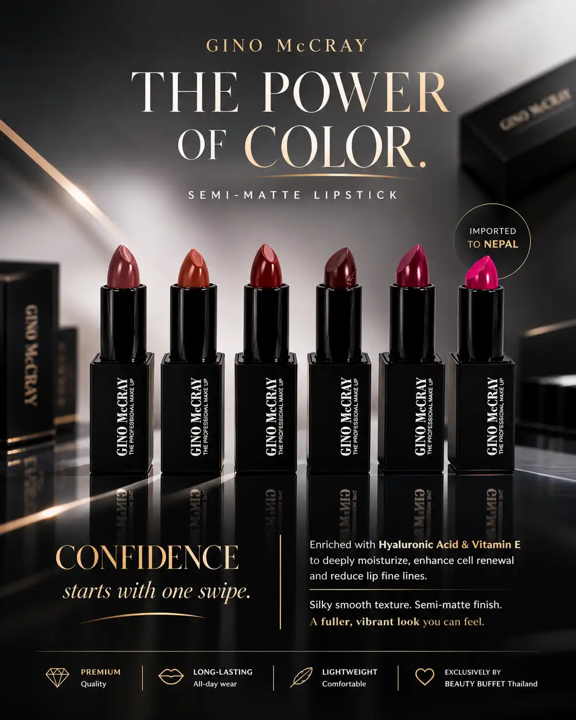 Product image of Lipstick –   Gino McCray  The Professional Makeup - Beauty Buffet