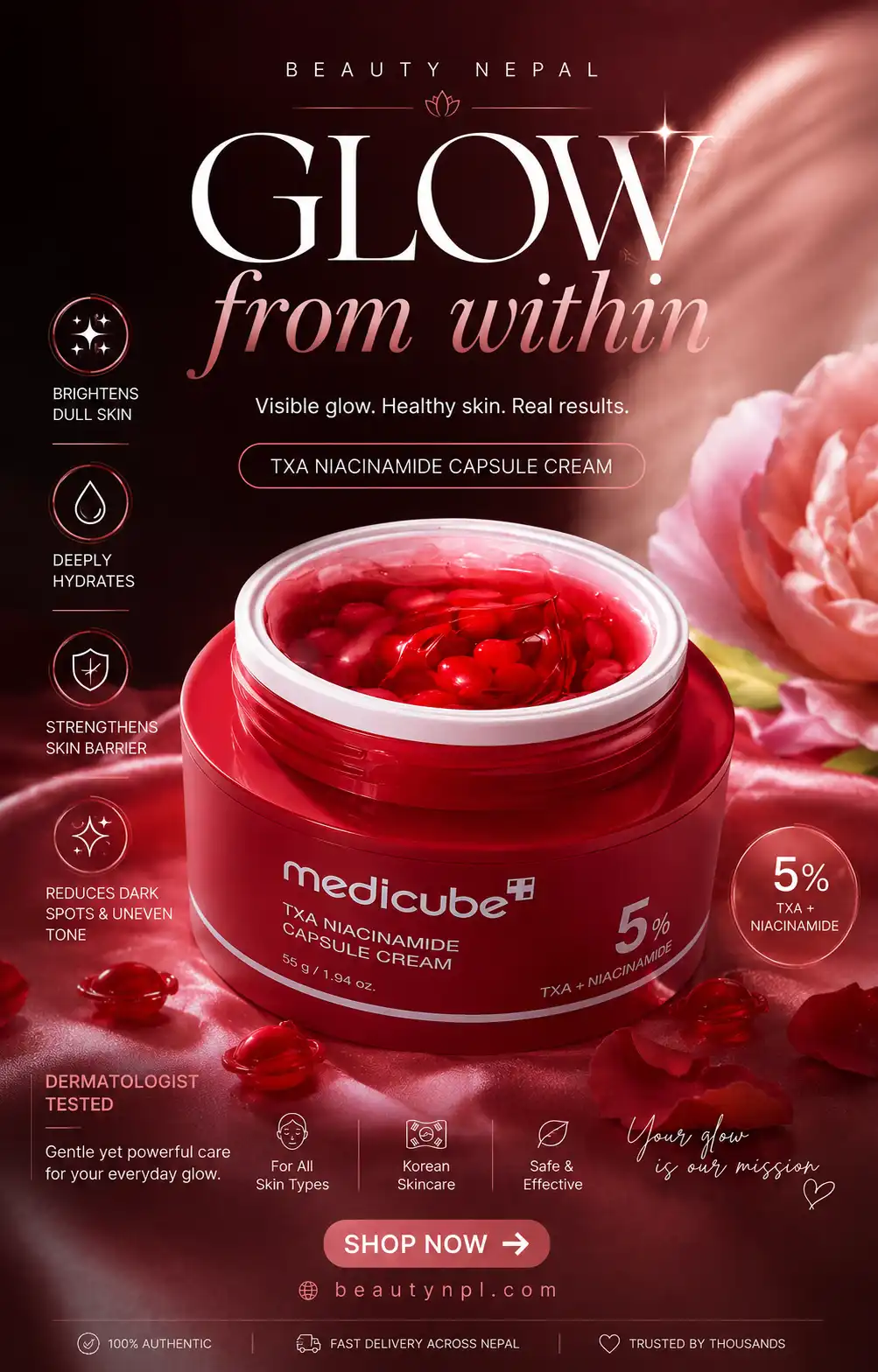 Product image of Medicube TXA Niacinamide Capsule Cream (55g)