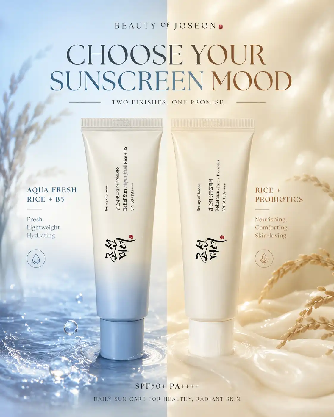 Product image of Beauty of Joseon Relief Sun: Rice + Probiotics SPF50+ PA++++ (50ml)
