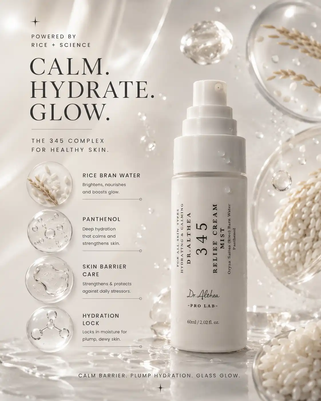 Product image of Dr. Althea 345 Relief Cream Mist 60ml