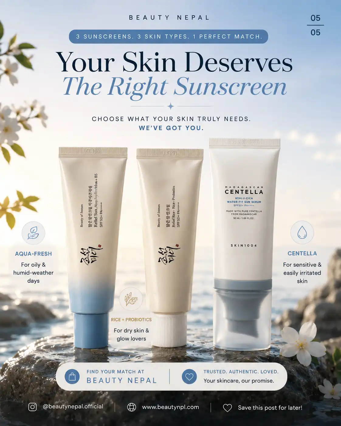 Product image of Beauty of Joseon Relief Sun: Rice + Probiotics SPF50+ PA++++ (50ml)