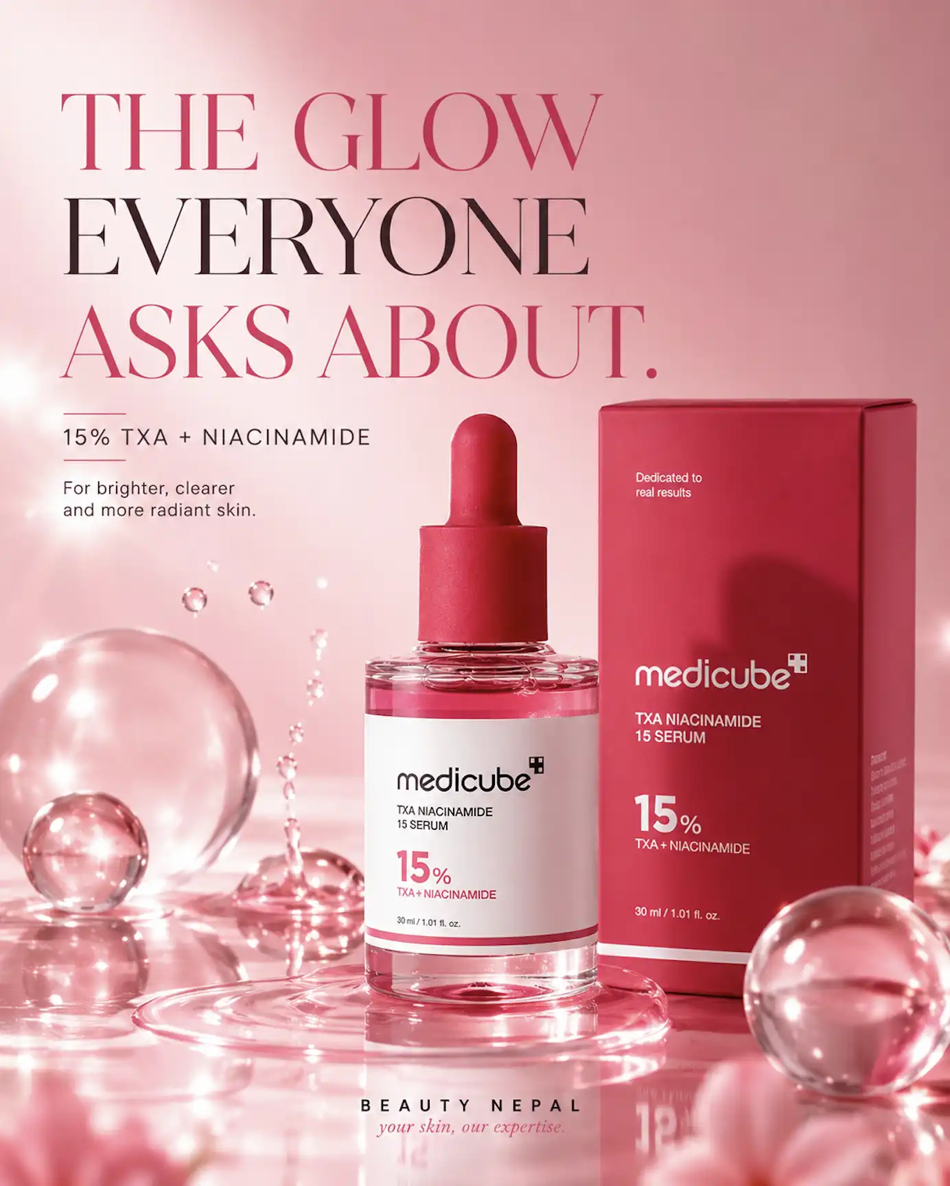Product image of Medicube TXA+Niacinamide 15% Serum (30ml)
