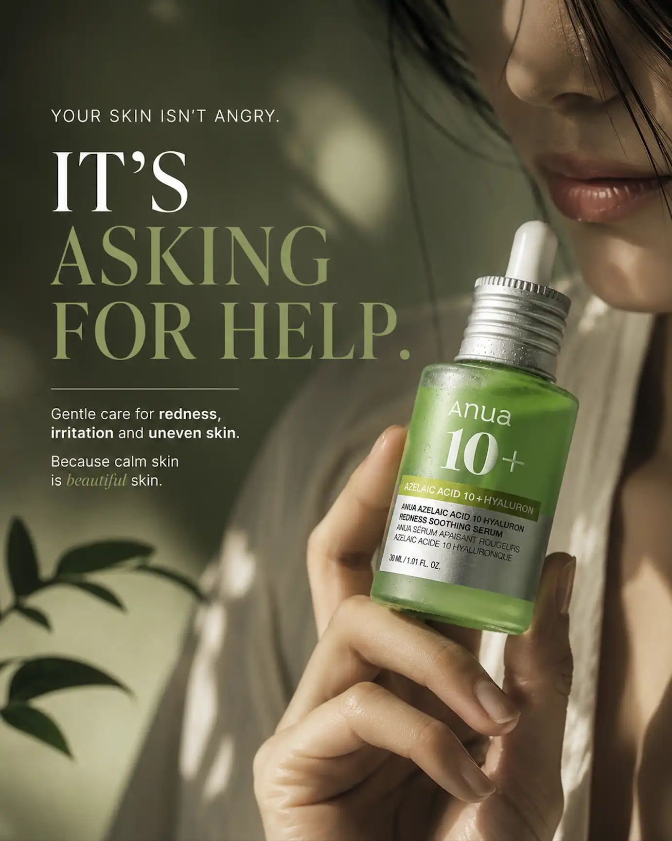 Product image of Anua Azelaic Acid 10 Hyaluron Redness Soothing Serum [30ml]