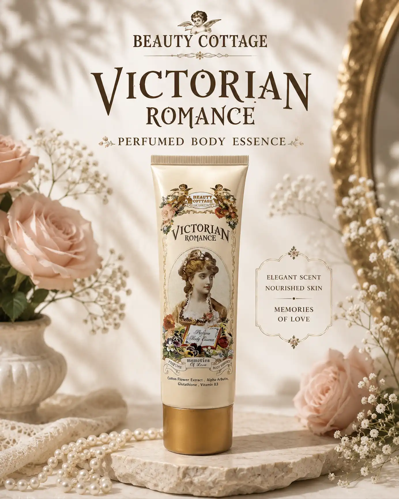 Product image of Victorian Romance Memories of Love Perfume Body Essence – Beauty Cottage - Beauty Buffet