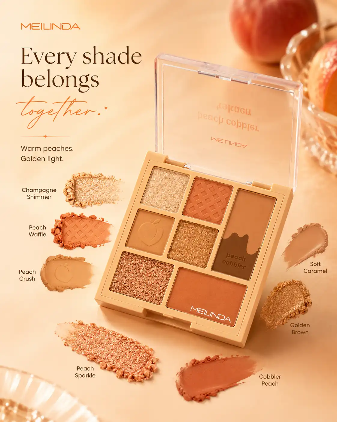 Product image of Cookie Recipe Eye Palette - Meilinda