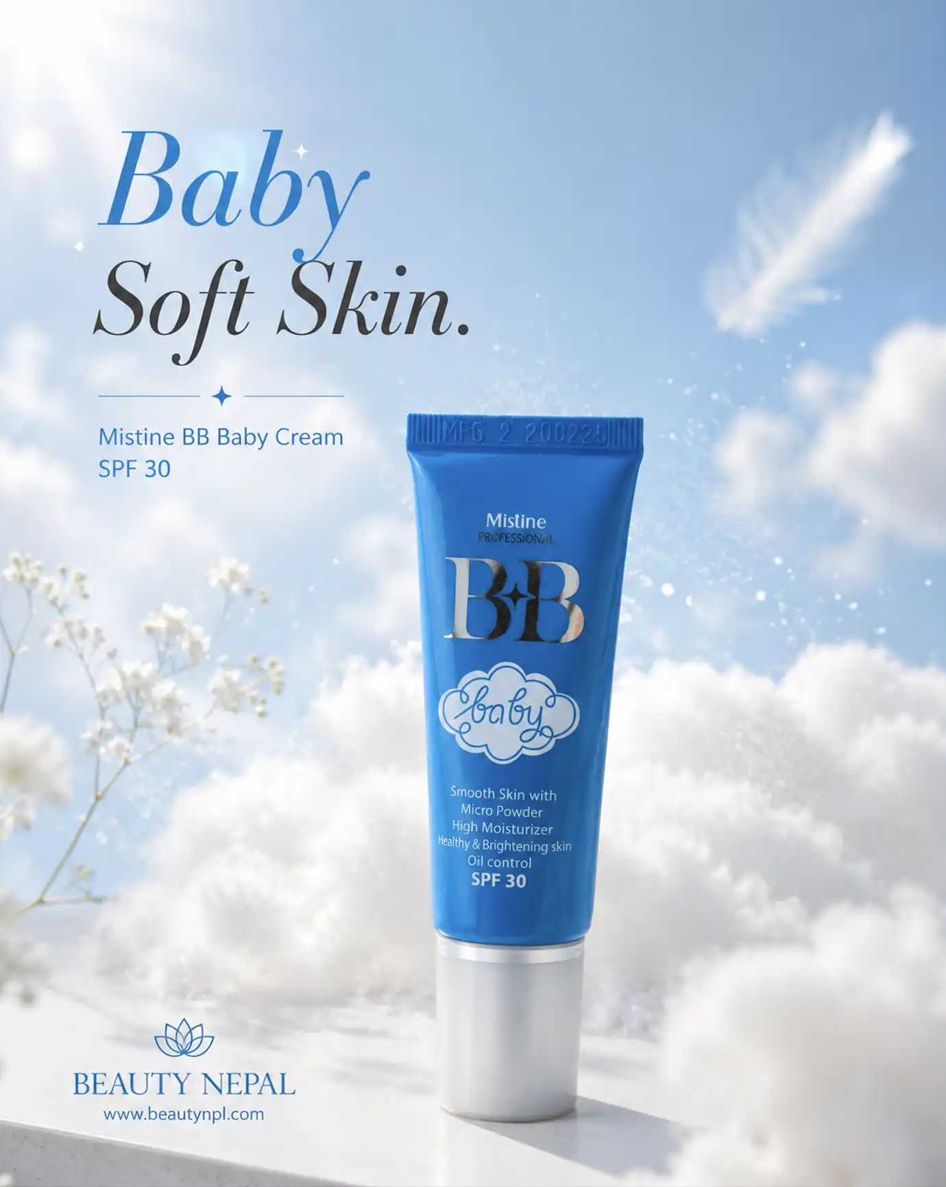 Product image of BB Cream – BB Baby SPF 30 – Mistine