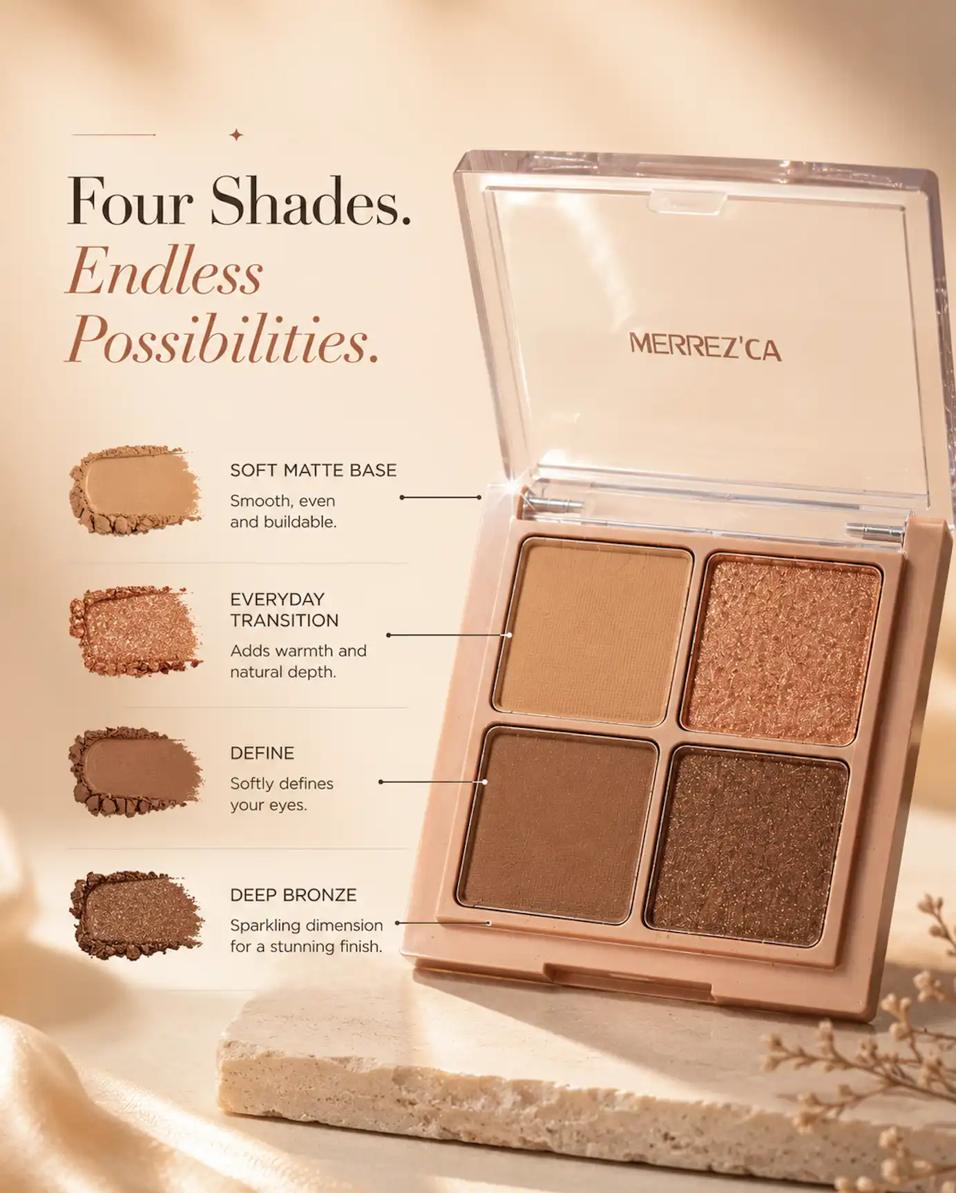 Product image of Eyeshadow Palette –  Merrez’Ca