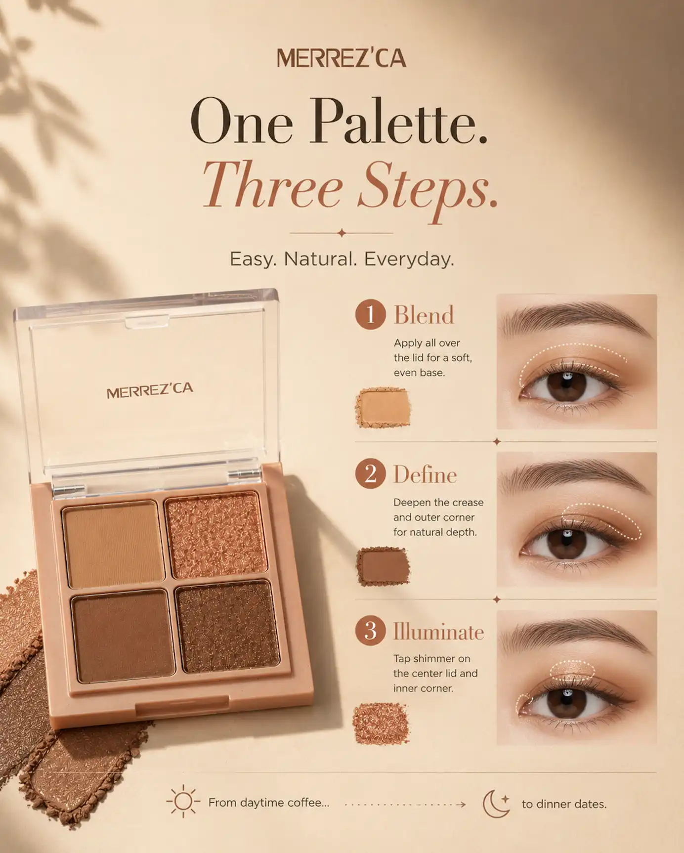 Product image of Eyeshadow Palette –  Merrez’Ca