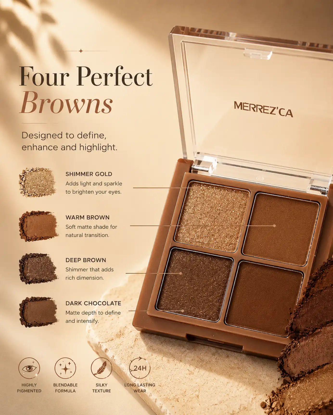 Product image of Eyeshadow Palette –  Merrez’Ca