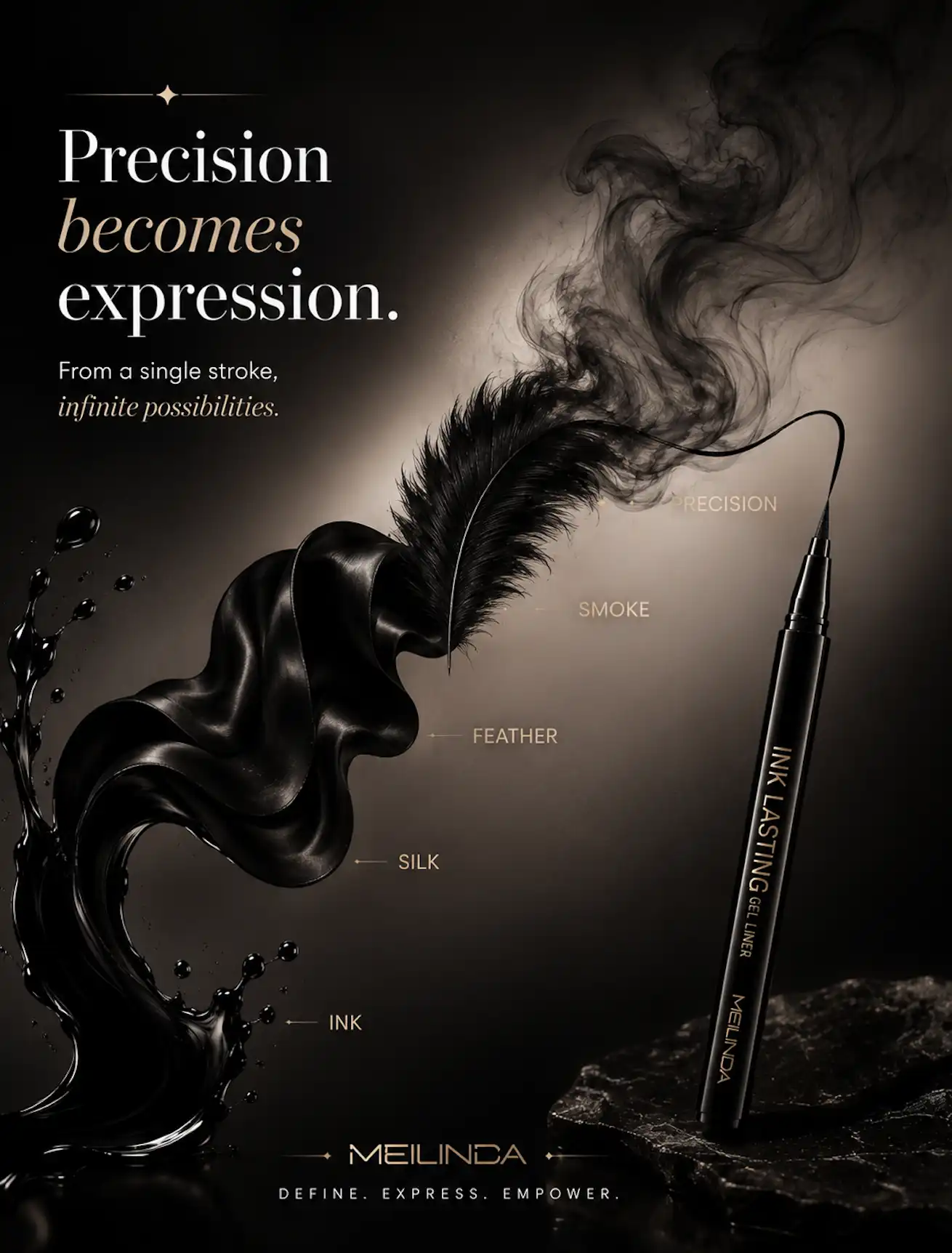 Product image of Ink Lasting Gel Liner - Meilinda