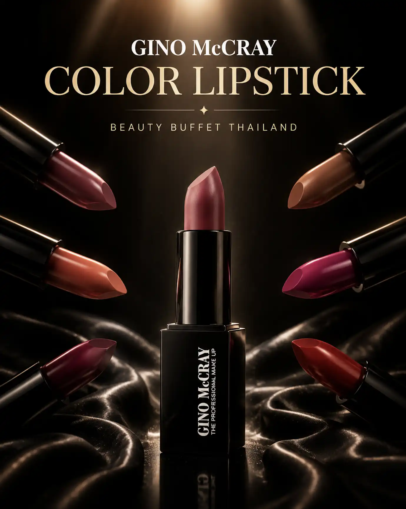 Lipstick –   Gino McCray  The Professional Makeup - Beauty Buffet