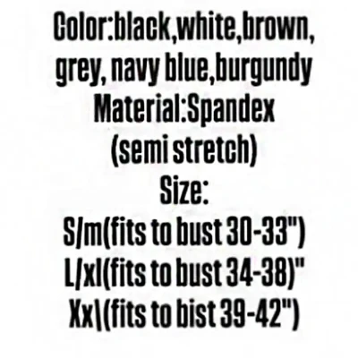 Square neck (spandex) Half Slee...