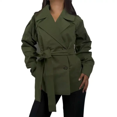 Mid Length Trench Coat