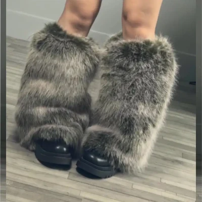 Fur Leg Warmers