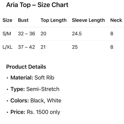 Aria Top