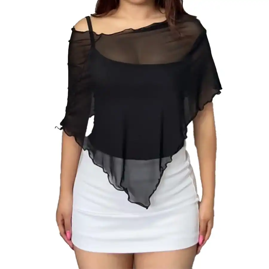 Product image of Sheer Cover up Pancho