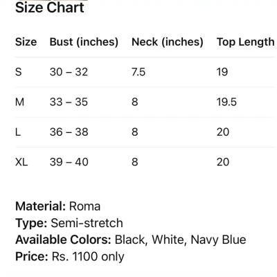 Square neck (Roma) Half Sleeves